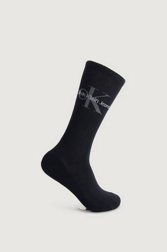 Calvin Klein Strumpor CKJ Men Sock 1P Rib Svart