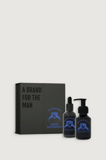 Beard Monkey Beard Monkey Gift-set Oil/shampoo - Minty / raspberry