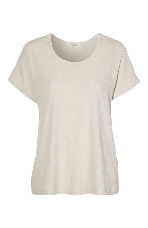 Cellbes Krinklad topp Beige