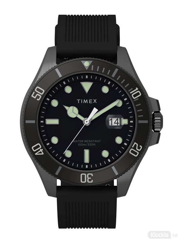 TIMEX City Collection TW2U42000 - Svart Herrklocka