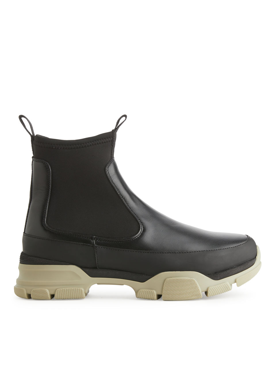 Sporty Chelsea Boots - Black