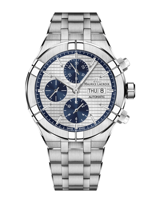 Maurice Lacroix Aikon Gents Automatic 44mm Safir 200m Chronograph AI6038-SS002-131-1