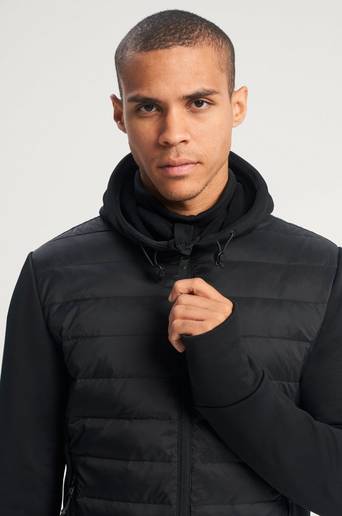Studio Total Hybridjacka Hybrid Down Jacket Svart