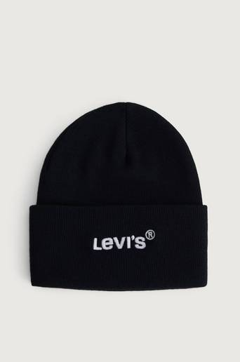 Levi's Mössa Wordmark Beanie Svart