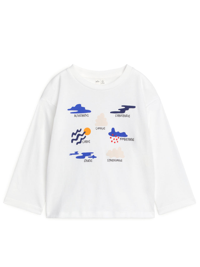 Long-Sleeve T-Shirt - White