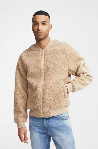 SIKSILK Bomberjacka Borg Bomber Jacket Brun