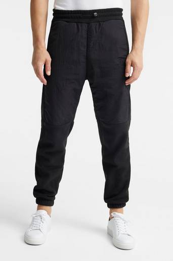 SIKSILK Mjukisbyxor Hybrid Pro Elastic Cuff Pants Svart