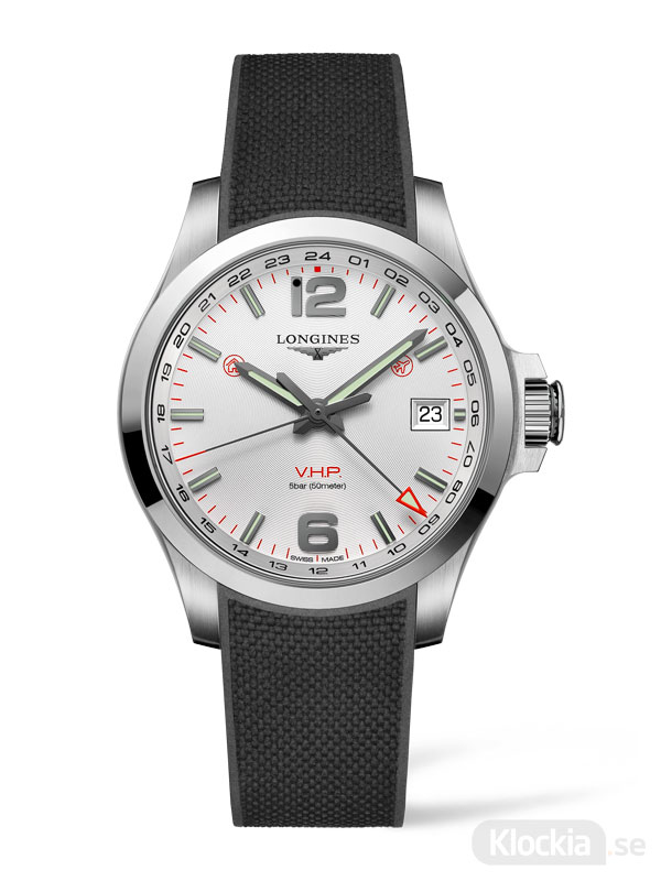 LONGINES Conquest V.H.P. GMT 41mm L3.718.4.76.9