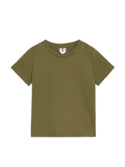 Crew-Neck T-shirt - Green