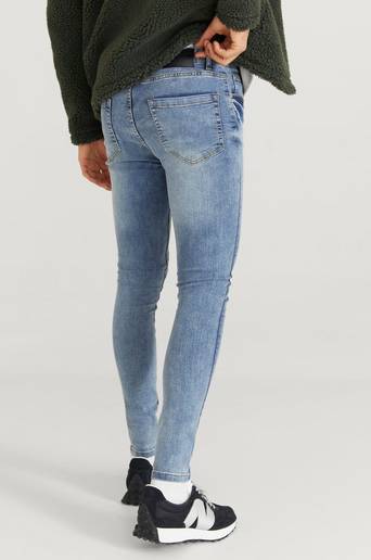 Studio Total Jeans Spray On Denim Blå