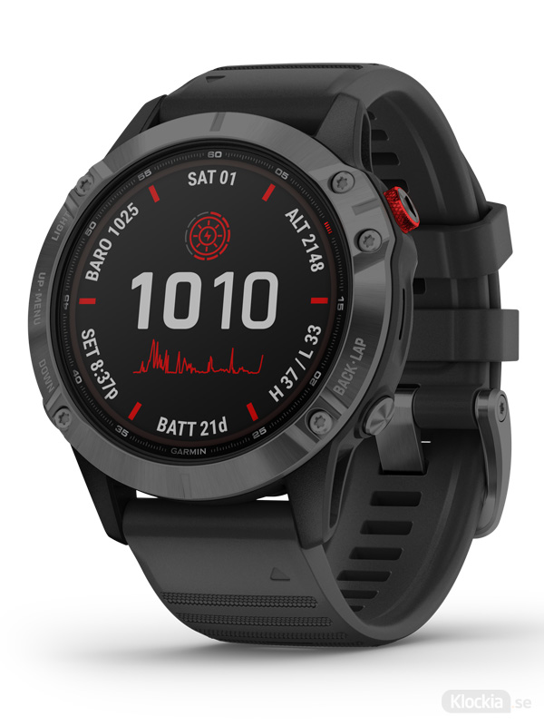 Garmin fenix 6 Pro Solar 010-02410-15 Träningsklocka