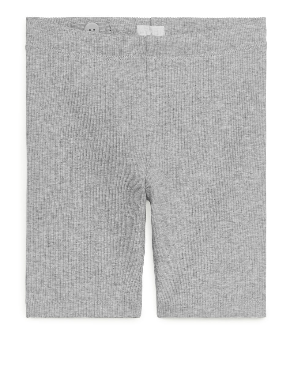 Rib Jersey Cycling Shorts - Grey