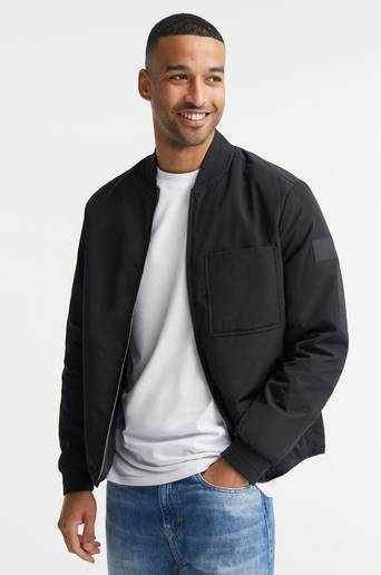 Calvin Klein Bomberjacka Recycled Superlightweight Bomber Svart
