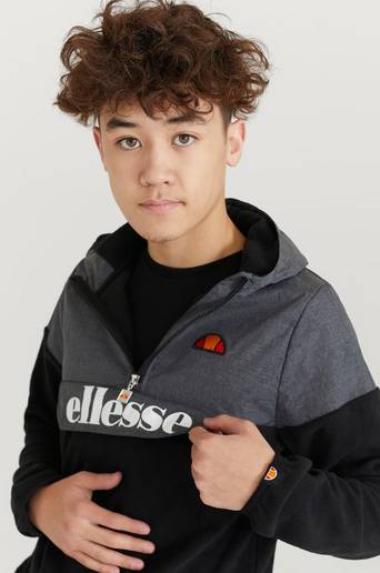 Ellesse Anorak El Ravinte JNR Oh Jacket Svart