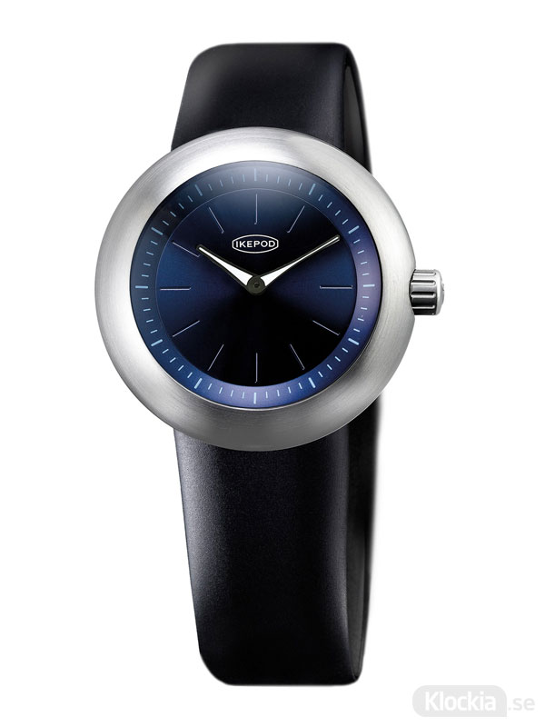 IKEPOD Duopod Midnight Blue 008 D008-SI-LB Herrklocka