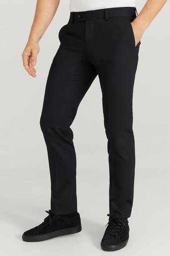 Pour Kostymbyxor Danny Suit Trousers Svart