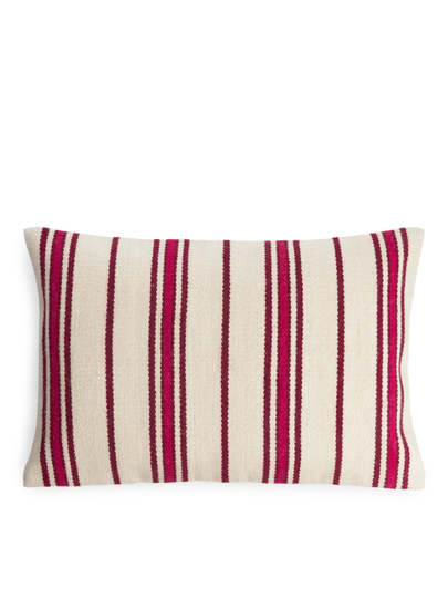 Wool Blend Cushion Cover 40 x 60 cm - Pink