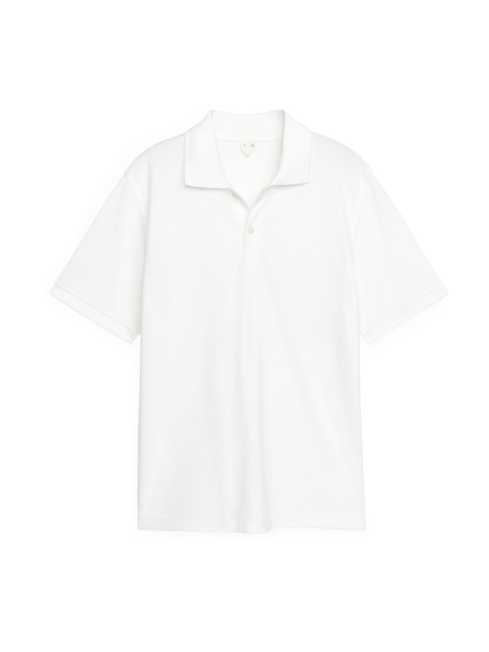 Piqué Polo Shirt - White