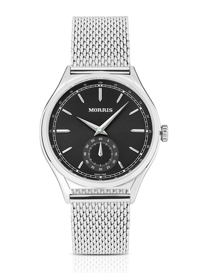 MORRS Oliver Black-Mesh M1160 Herrklocka