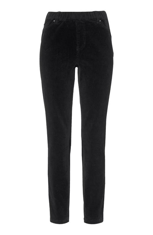 Cellbes Treggings i stretchig manchester Svart