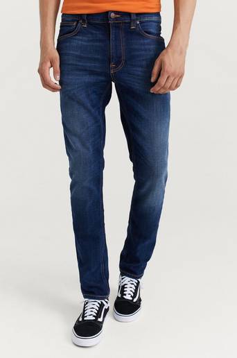 Nudie Jeans Jeans Lean Dean Blå