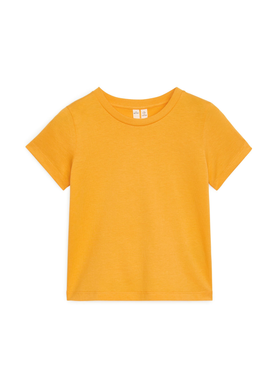 Crew-Neck T-shirt - Yellow