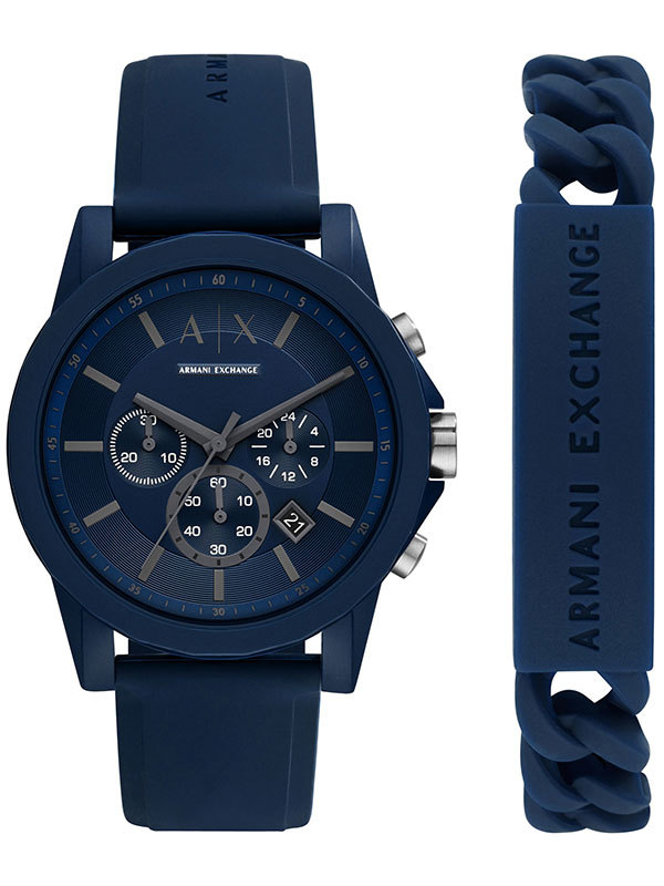 Armani Exchange Outerbanks Gift Set AX7128 - Herrklocka