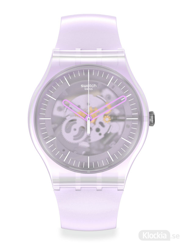 SWATCH Pink mist SUOK155 - Damklocka