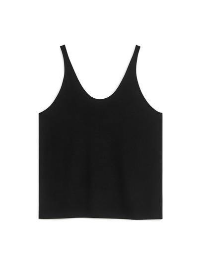 Lyocell Tank Top - Black