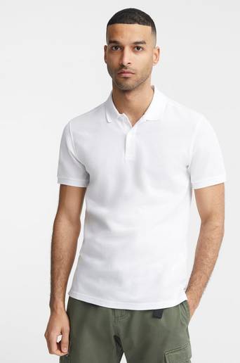 J.Lindeberg Pikétröja Piké Troy ST Pique Polo Shirt Vit