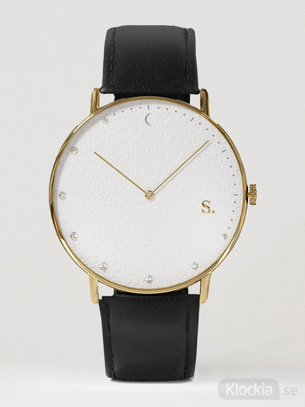 Herrklocka Sandell Bright Day Black Vegan SDW38-BLV