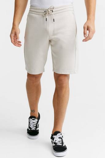 Calvin Klein Sweatshorts Interlock Micro Logo Sweatshorts Beige