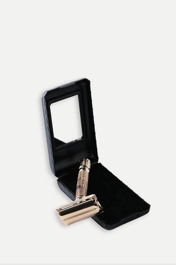 Beard Monkey Skäggvård TwistRazor Gold ink one razor blade Guld