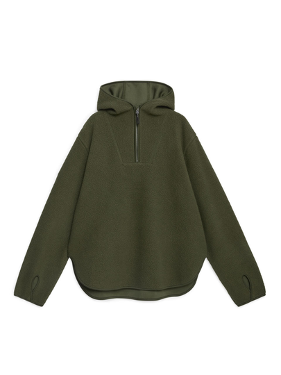 Fleece Hoodie - Green