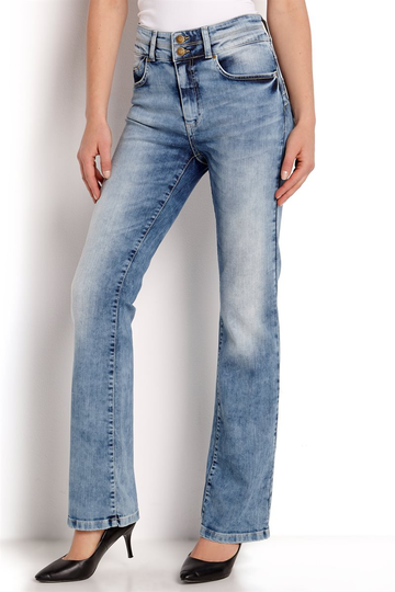 Bootcut jeans med push up Sandy