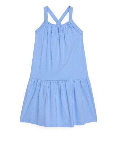 Jersey Strap Dress - Blue