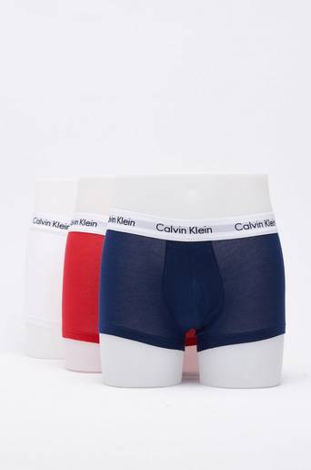 Calvin Klein Kalsonger Low Rise 3-pack Vit