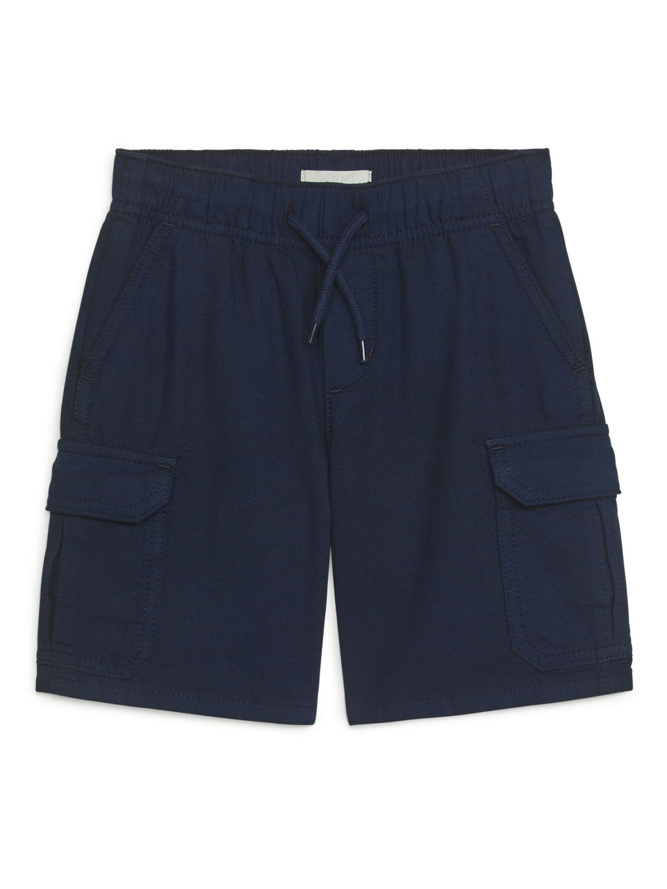 Twill Cargo Shorts - Blue