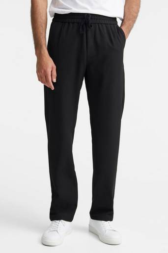 Les Deux Byxor Patrick Drawstring Pants Svart