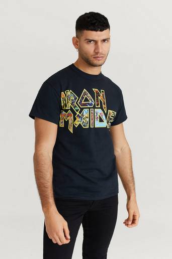 Rock Off T-shirt Iron Maiden Tee Svart