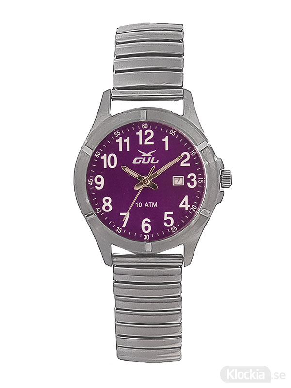 GUL Surf Flex Purple 525021006 - Barnklocka