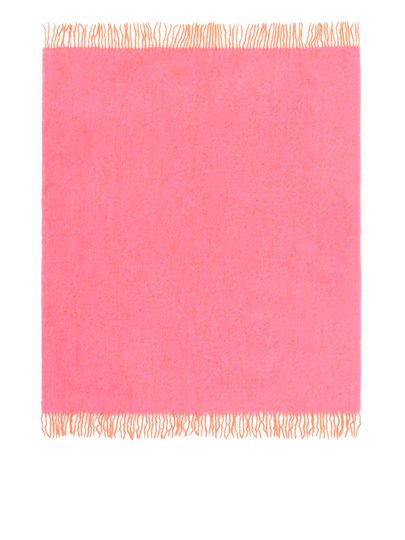 Stackelbergs Stockholm Mohair Blanket - Pink