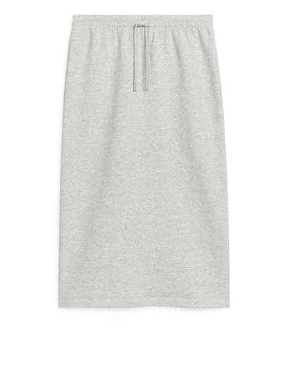 French Terry Skirt - Grey