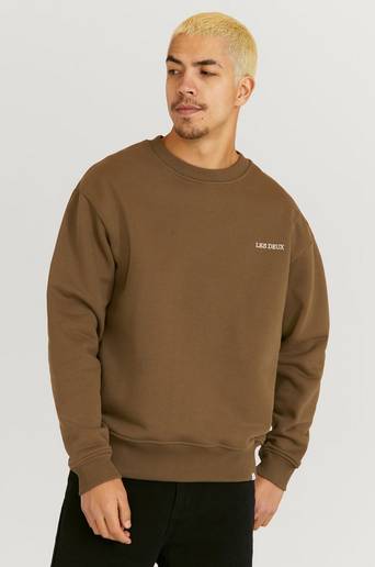 Les Deux Sweatshirt Diego Sweatshirt Brun