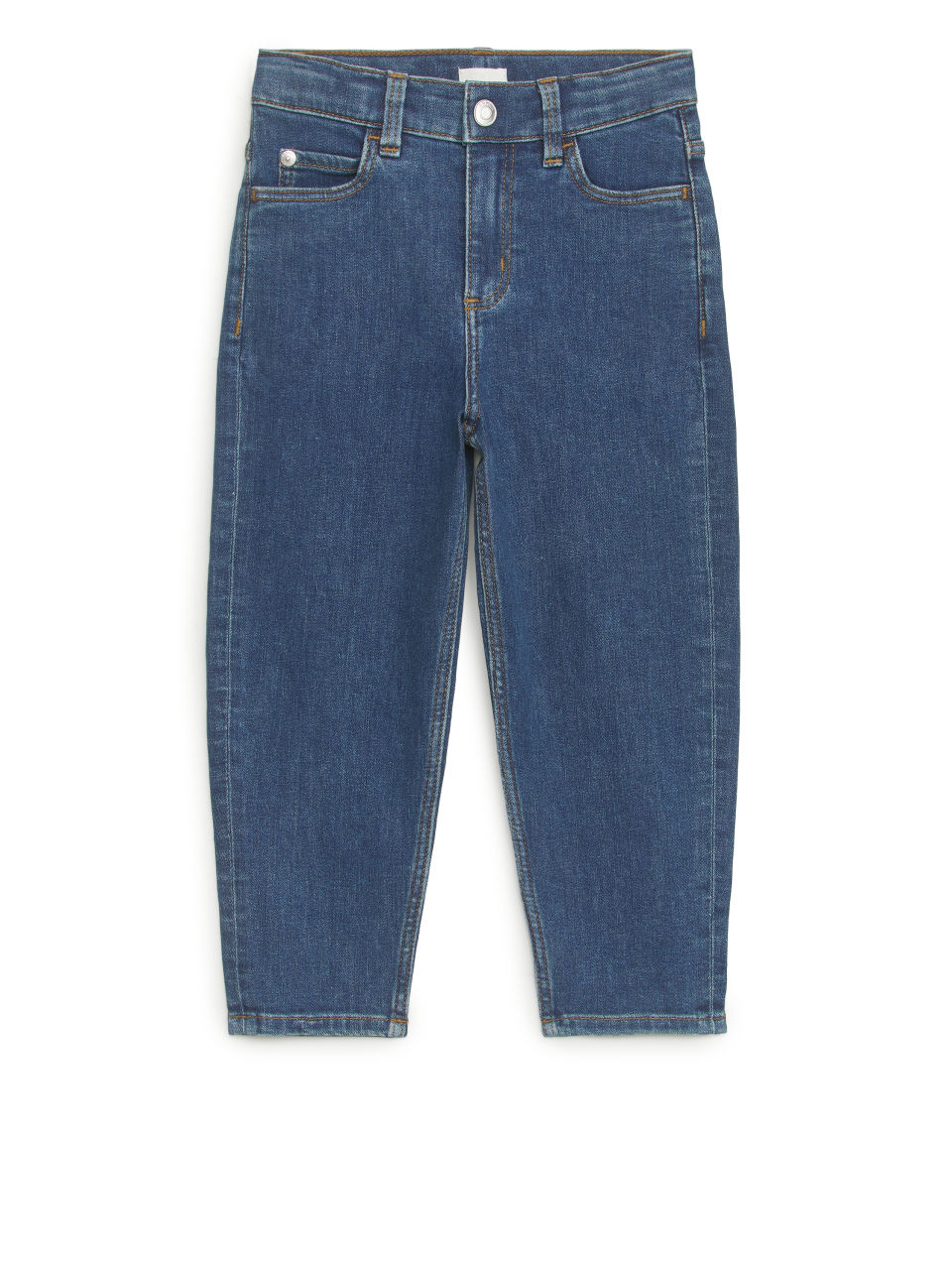 Tapered Stretch Jeans - Blue