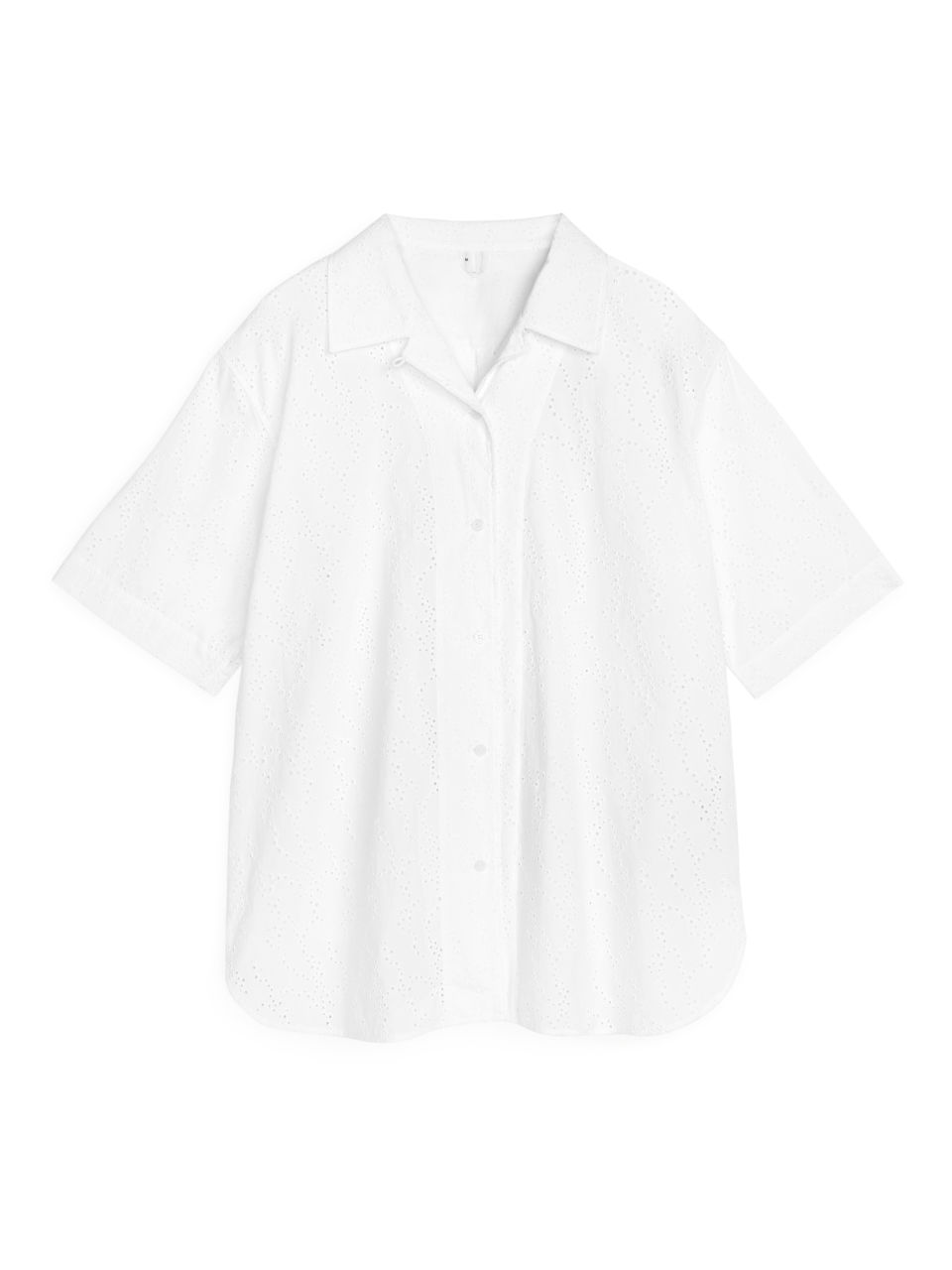Broderie Anglaise Shirt - White