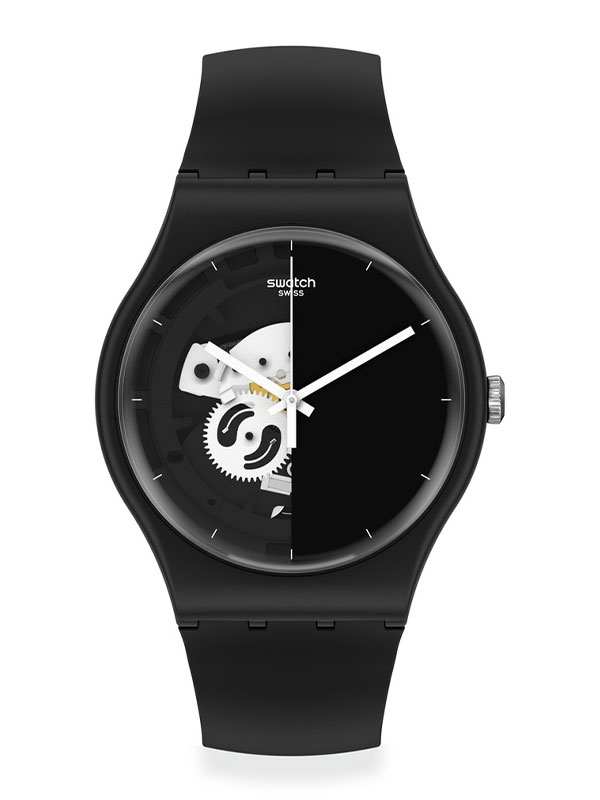 SWATCH Live Time Black SO32B107 Unisexklocka