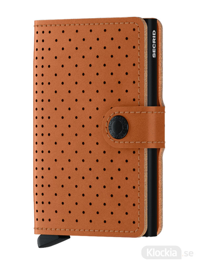 SECRID Miniwallet Perforated Cognac MPf-Cognac