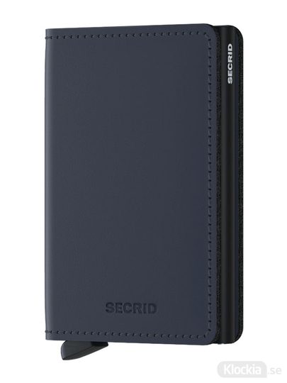 SECRID Slimwallet Matte Night Blue SM-Night-Blue