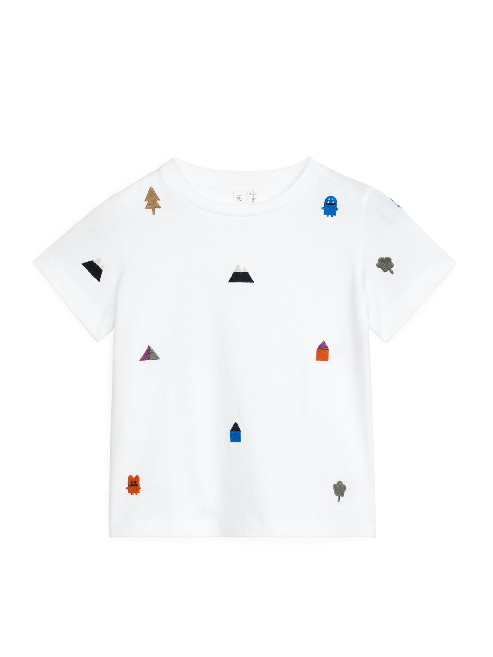 Embroidered T-Shirt - White